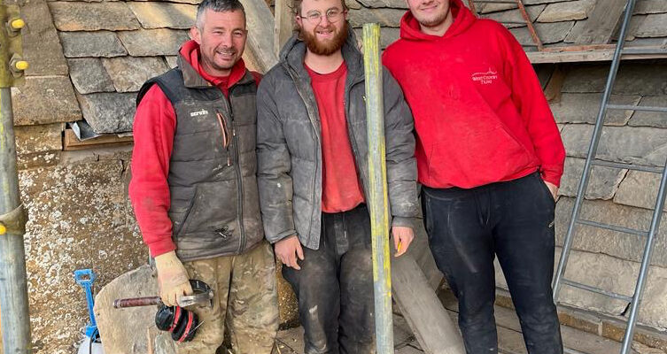 West Country Tiling team